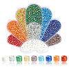 1730Pcs 9 Style 6/0 Round Glass Seed Beads SEED-YW0002-04-1