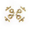 Tibetan Style Alloy Toggle Clasps X-GLF1086Y-NF-2