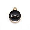 Alloy Enamel Pendants LS-ENAM-S124-01A-08G-3