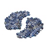 Natural Blue Spot Jasper Eye Patches G-D301-A07-2