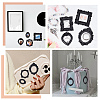 12Pcs 6 Style Resin Picture Frames RESI-CP0001-02-6