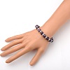 Gemstone Stretch Bracelets BJEW-JB01533-05-3