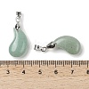 Natural Green Aventurine Pendants G-NH0025-14P-11-3