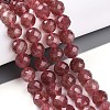 Natural Strawberry Quartz Beads Strands G-S345-10mm-21-2