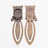 Bookmark Cabochon Settings PALLOY-S033-06AB-NR-2