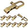 10 Bags Alloy Shackle Clasps FIND-DC0008-38AB-1