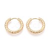 304 Stainless Steel Hoop Earrings STAS-T074-51G-1