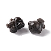 Natural Silver Obsidian Beads G-G859-10-3