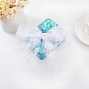 Snowflake Deco Mesh Ribbons OCOR-P010-G01-6