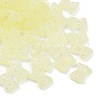 Frosted Transparent Acrylic Beads OACR-P029-20B-03-2