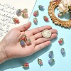 6Pcs 3 Colors Transparent Acrylic Pendants SACR-YW0002-09-5