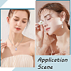 28Pcs 7 Colors Alloy Glass Pendants FIND-SC0015-31P-4
