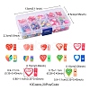 200Pcs 10 Styles Handmade Polymer Clay Beads CLAY-FS0001-29-5