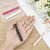 5Pcs 5 Cololrs 5 Grids Plastic Nail Art Brush Pen Holder Stand MRMJ-FG0001-10-3