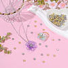 100Pcs 2 Colors Alloy Cabochons FIND-SC0022-09-4