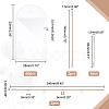 Face Lift Tape with Polyester Rope AJEW-WH0505-72-2