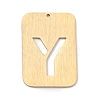 Ion Plating(IP) 304 Stainless Steel Pendants STAS-K216-49Y-G-1