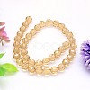 Faceted Round Imitation Austrian Crystal Bead Strands G-M182-6mm-28A-2