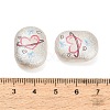 Textured Opaque Acrylic Beads AC-CBA36B6-09A-3