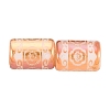Electroplate Glass Beads EGLA-Q137-01A-Q01-1