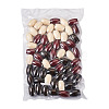 60Pcs 3 Colors Wooden Beads WOOD-CD0001-12-9
