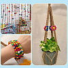 300Pcs 3 Styles Round Natural Wood Beads WOOD-TA0003-04-8