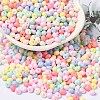 6/0 Opaque Baking Paint Glass Seed Beads SEED-M012-02A-36-1