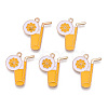 Alloy Enamel Pendants X-ENAM-S115-015-1