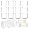 2 Styles Clear Acrylic Storage Box CON-BC0007-49-1