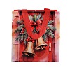 Rectangle Christmas No Woven Fabric Printed Tote Bags ABAG-P015-03C-2