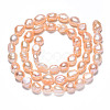 Natural Cultured Freshwater Pearl Beads Strands PEAR-N014-05A-3