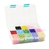 375G 15 Colors Glass Seed Beads SEED-JP0004-02-3mm-6