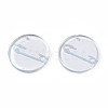 Transparent Resin Pendants RESI-N030-005B-2
