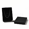 Texture Paper Necklace Gift Boxes OBOX-G016-C05-B-1