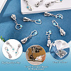 18Pcs 9 Styles Alloy Resin Replacement Zipper Sliders HJEW-TAC0099-5