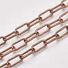 Unwelded Iron Paperclip Chains CH-S125-01B-R-1