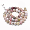 Natural Pink Opal Beads Strands G-R446-4mm-38-2