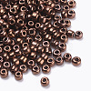 Plated Glass Seed Beads SEED-Q025-2mm-B04-2