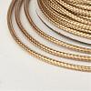 Eco-Friendly Korean Waxed Polyester Cord YC-P002-1mm-1117-4