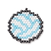Handmade Loom Pattern MIYUKI Seed Beads PALLOY-MZ00066-06-1