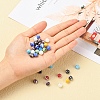 48Pcs Handmade Millefiori Glass Beads LK-YW0001-02B-10