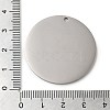 Non-Tarnish 304 Stainless Steel Pendants STAS-K270-28B-P-01-3