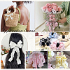 1 Roll Polyester Ruffled Ribbon SRIB-CY0001-14E-5