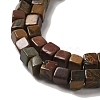 Natural Picasso Jasper Beads Strands G-Q161-C01-01-4