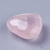 Natural Rose Quartz Heart Love Stone G-O174-13-3
