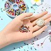 60G 6 Styles Round Glass Seed Beads SEED-YW0002-67-5