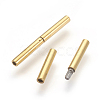 PVD Vacuum Plating 304 Stainless Steel Bayonet Clasps STAS-F196-01G-01-2