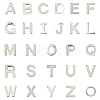 104Pcs 26 Styles Letter A~Z 304 Stainless Steel Alphabet Letter Charms STAS-FS0001-67-3