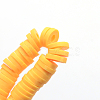 Handmade Polymer Clay Beads X-CLAY-R067-8.0mm-15-2