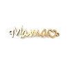 Mother's Day 201 Stainless Steel Connector Charms LS-STAS-F316-38G-1